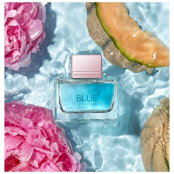 Blue Seduction by Antonio Banderas EDT Spray for Women 2.8 oz / 85 ml New - Picture 6 of 6